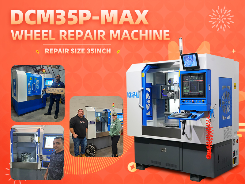 Advantages of DCM wheel repair machine