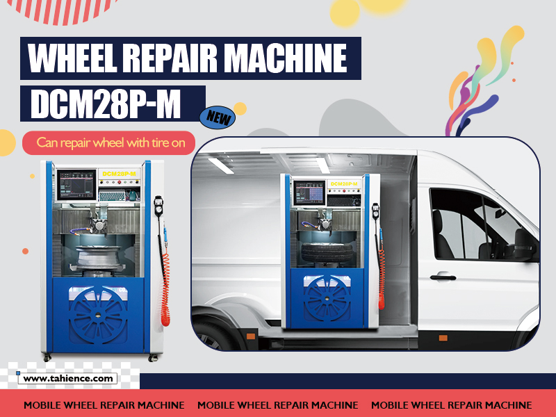 The Mobile Fully Automatic Wheel Repair Machine