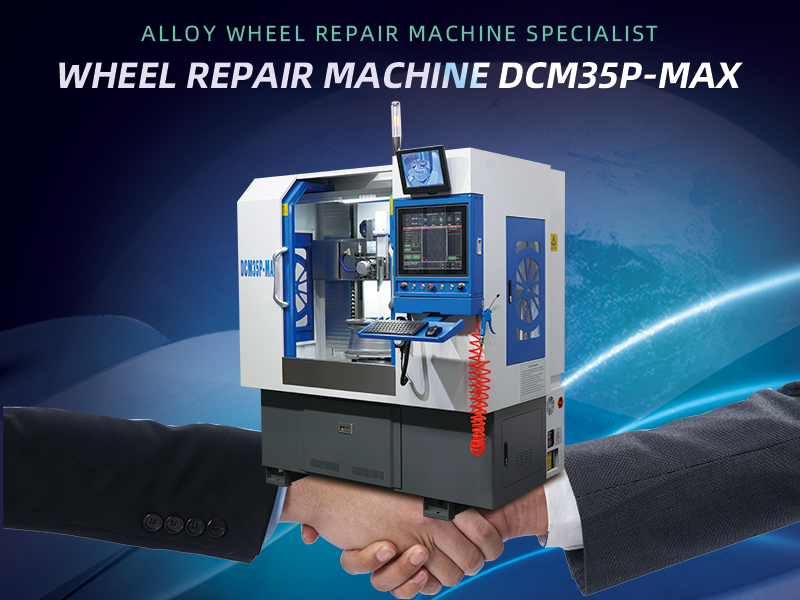 Wheel repair machine allows us to build trust thousands of miles away