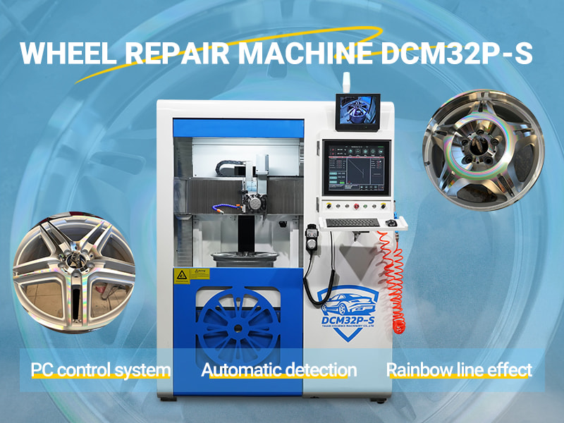 Wheel repair Machine double the efficiency of car repair shop